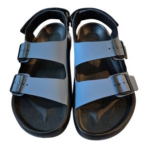 Birkenstock Mogami Terra blue sandals sz 42 Mens 9 Womens 11